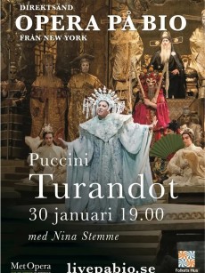 普契尼《图兰朵》 “The Metropolitan Opera HD Live” Puccini’s Turandot
